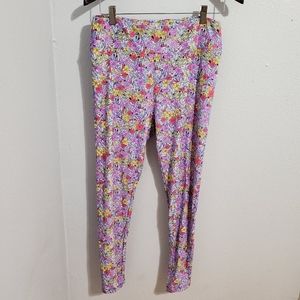 Lularoe Floral Leggings